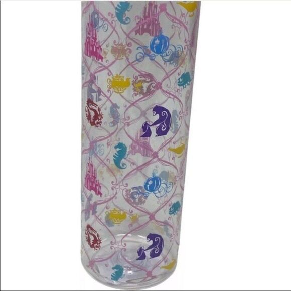 Disney Park Live Your Dreams Castle Princess Water Bottle Strap Belle Cinderella - Picture 5 of 7